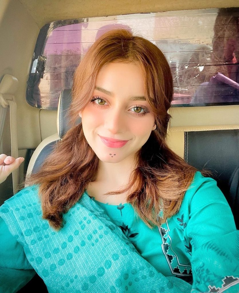 Behind-the-scenes pictures of Alizeh Shah from Qurbani set create a buzz on social media